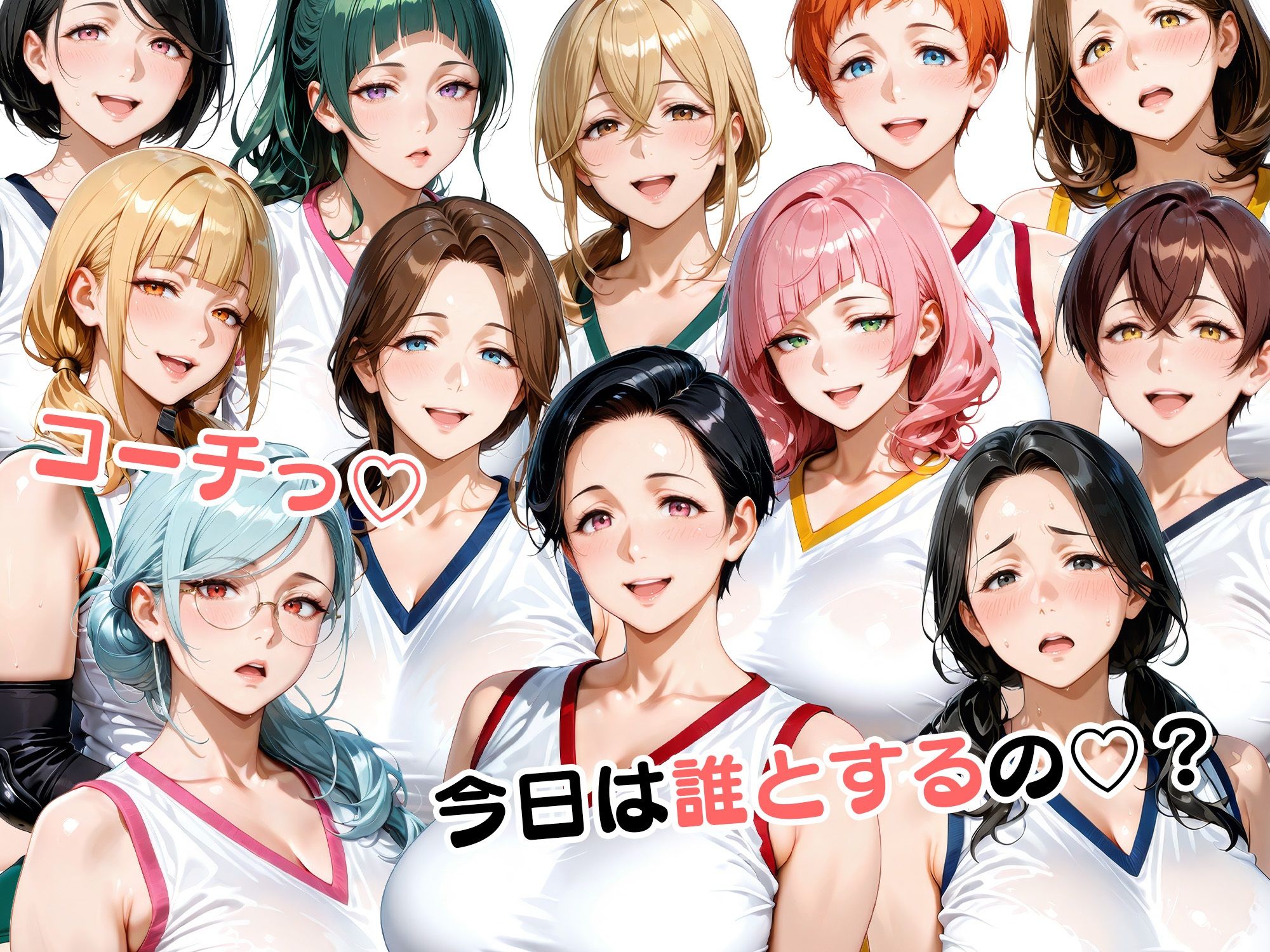 12人の熟女ママさんバレー部とヤリ放題なコーチ_010