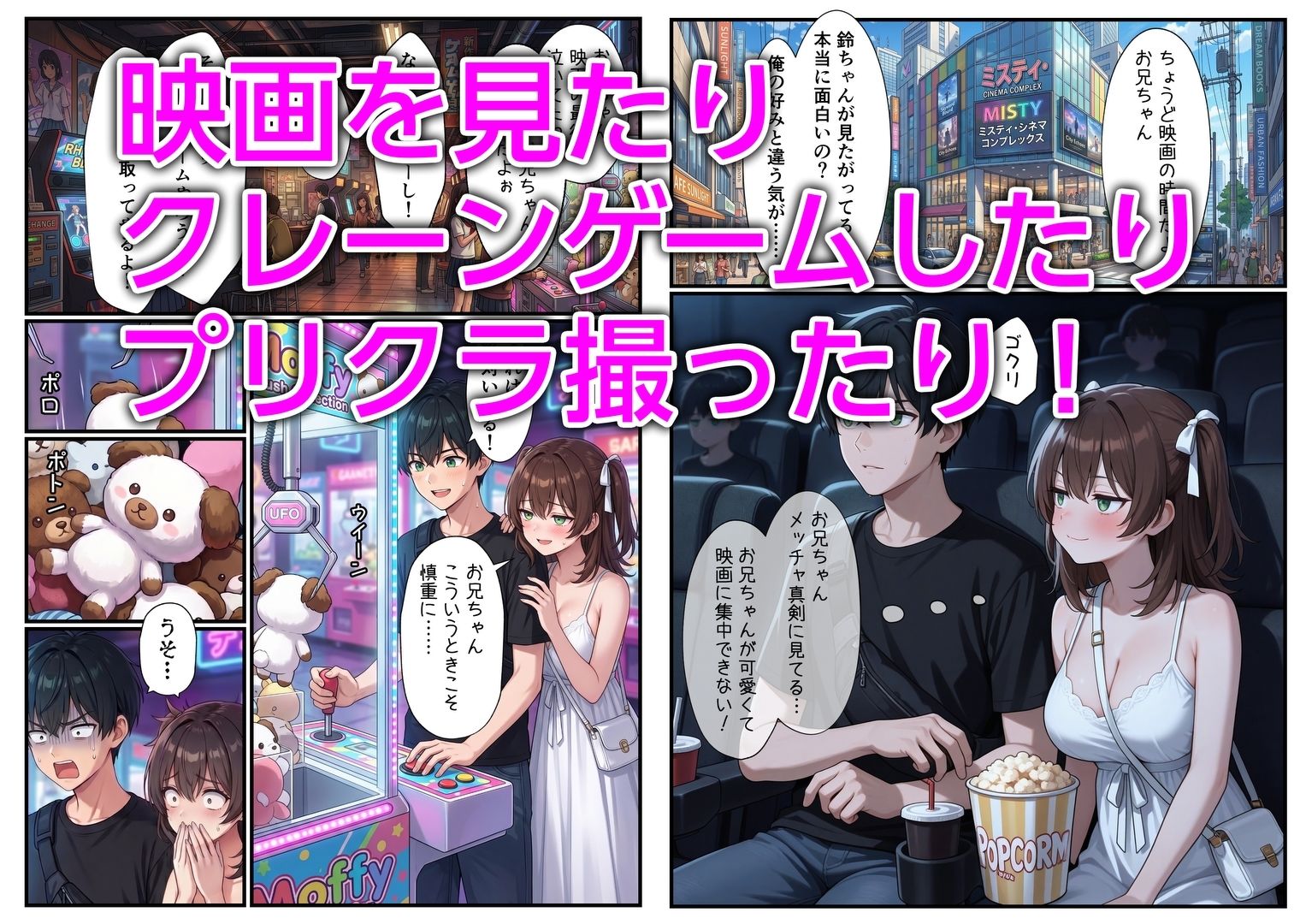 妹と恋人ごっこ-交尾ごっこ3-〜デート＆野外エッチ編〜_002