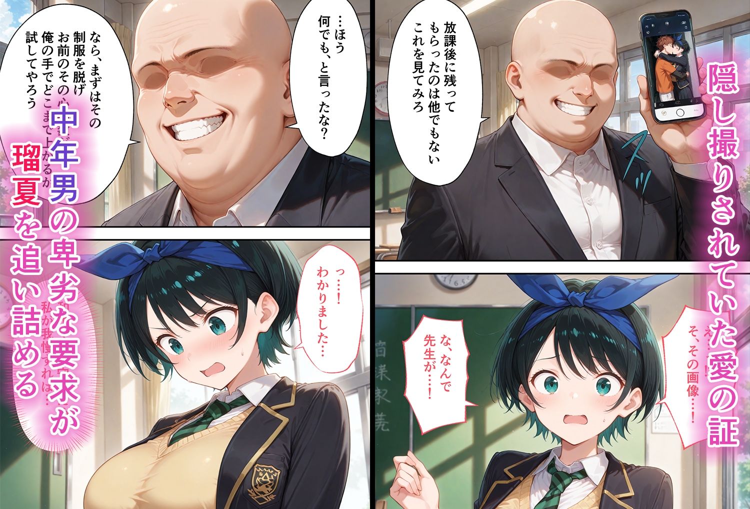 弱みを握られた俺の彼女が寝取られ堕ちるまで-瑠夏編_002
