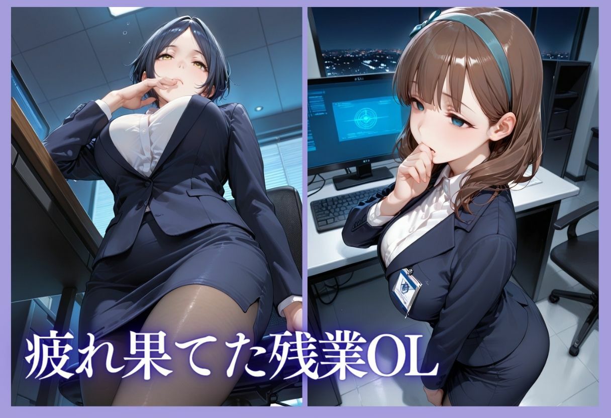深夜残業OL-〜我慢の限界を迎えた同僚にオフィスで犯●れ、事後即2回戦中出しされるまでVol.4_004