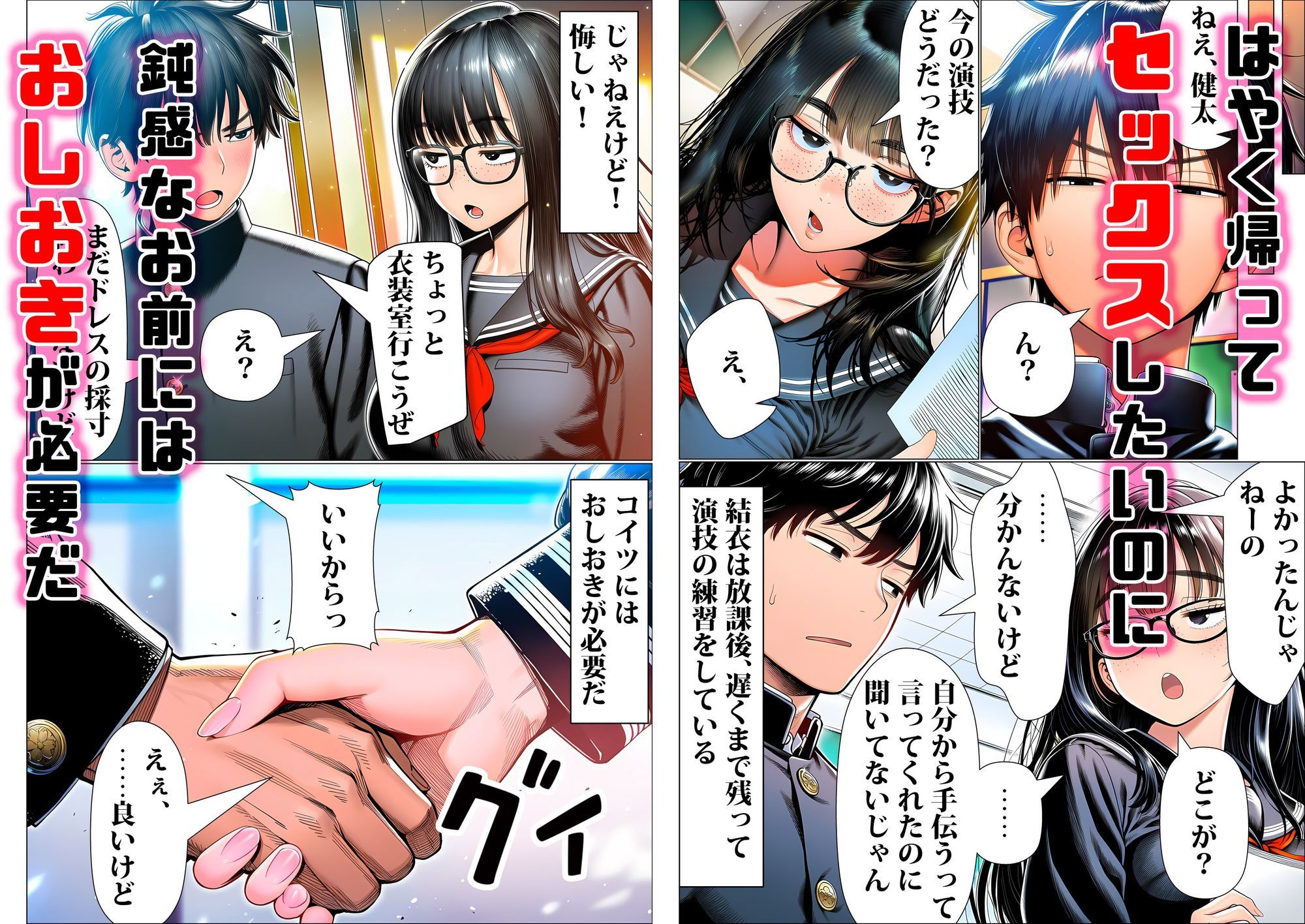 罰ゲームで地味ブスに嘘告白したら、孕ませちゃって結婚することになった2_002