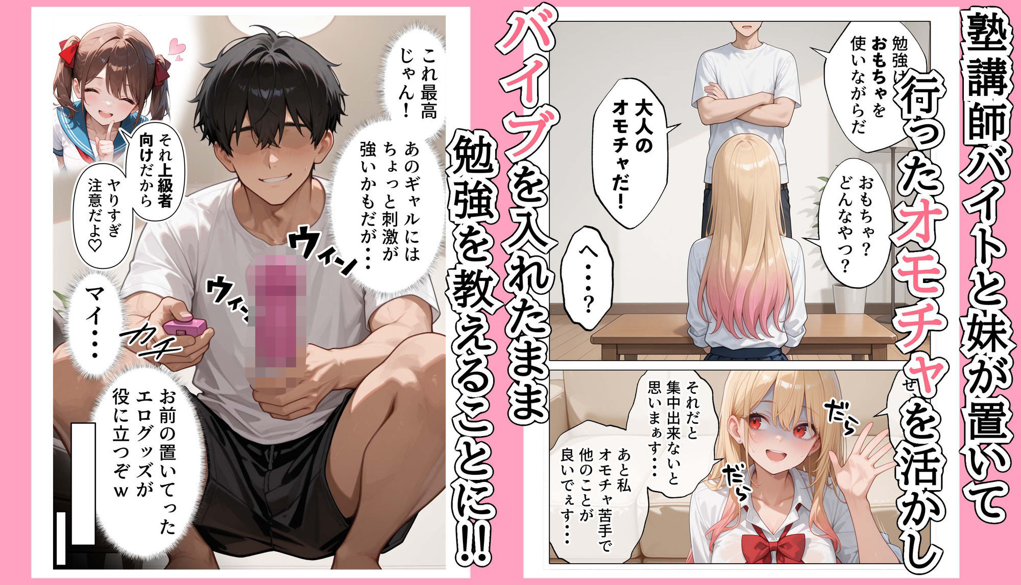 【続編白ギャルJK2】ラブドール頼んだら、白ギャルJKが来た_003