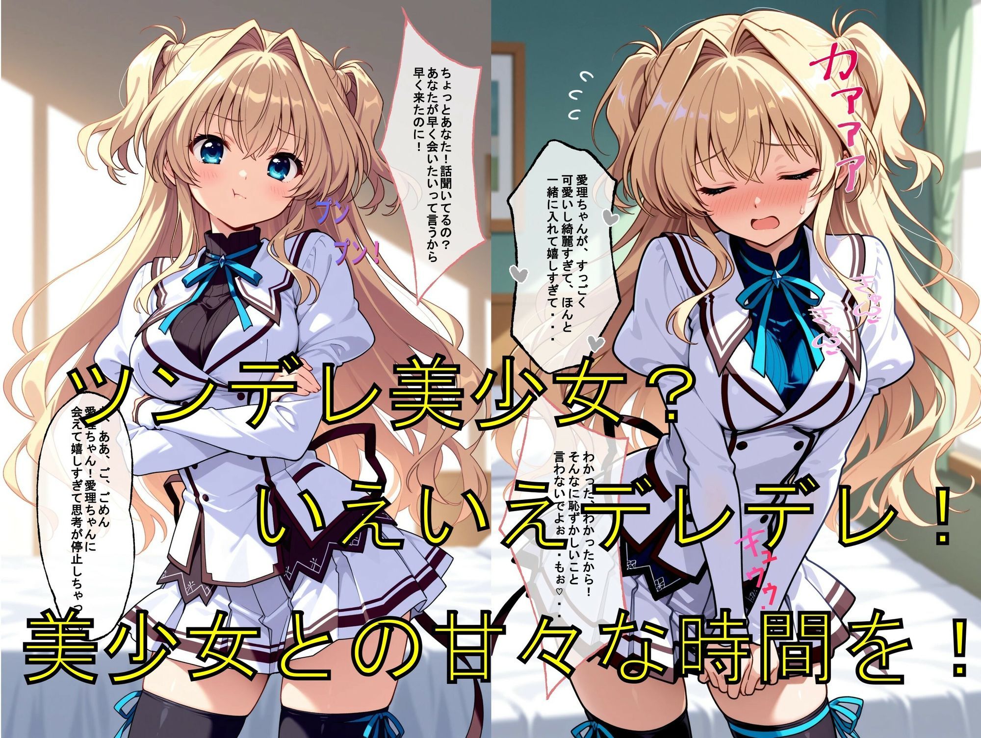 推しキャラ召喚した俺！-ツンデレ？いえいえデレデレ美少女を堪能する-〜瀬〇-愛理〜ver_002