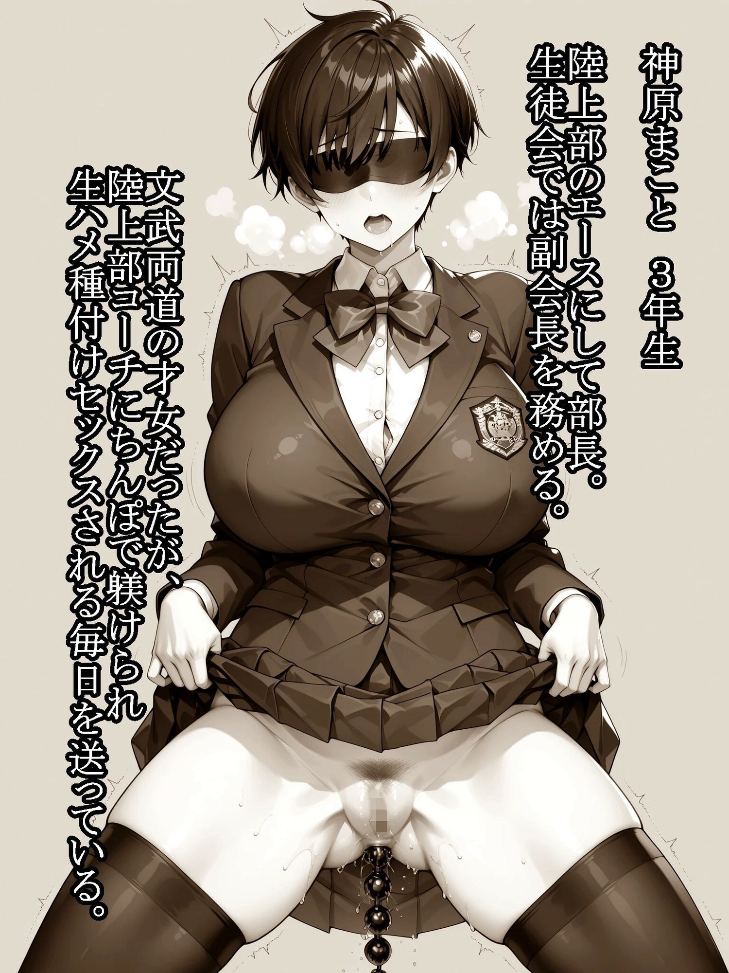 ボーイッシュな彼女を肉便器に堕とすまで-3_001